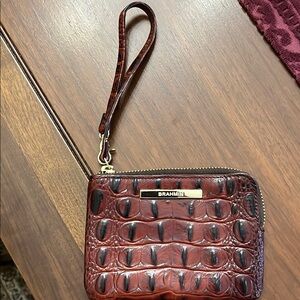 Brahmin Embossed Wristlet